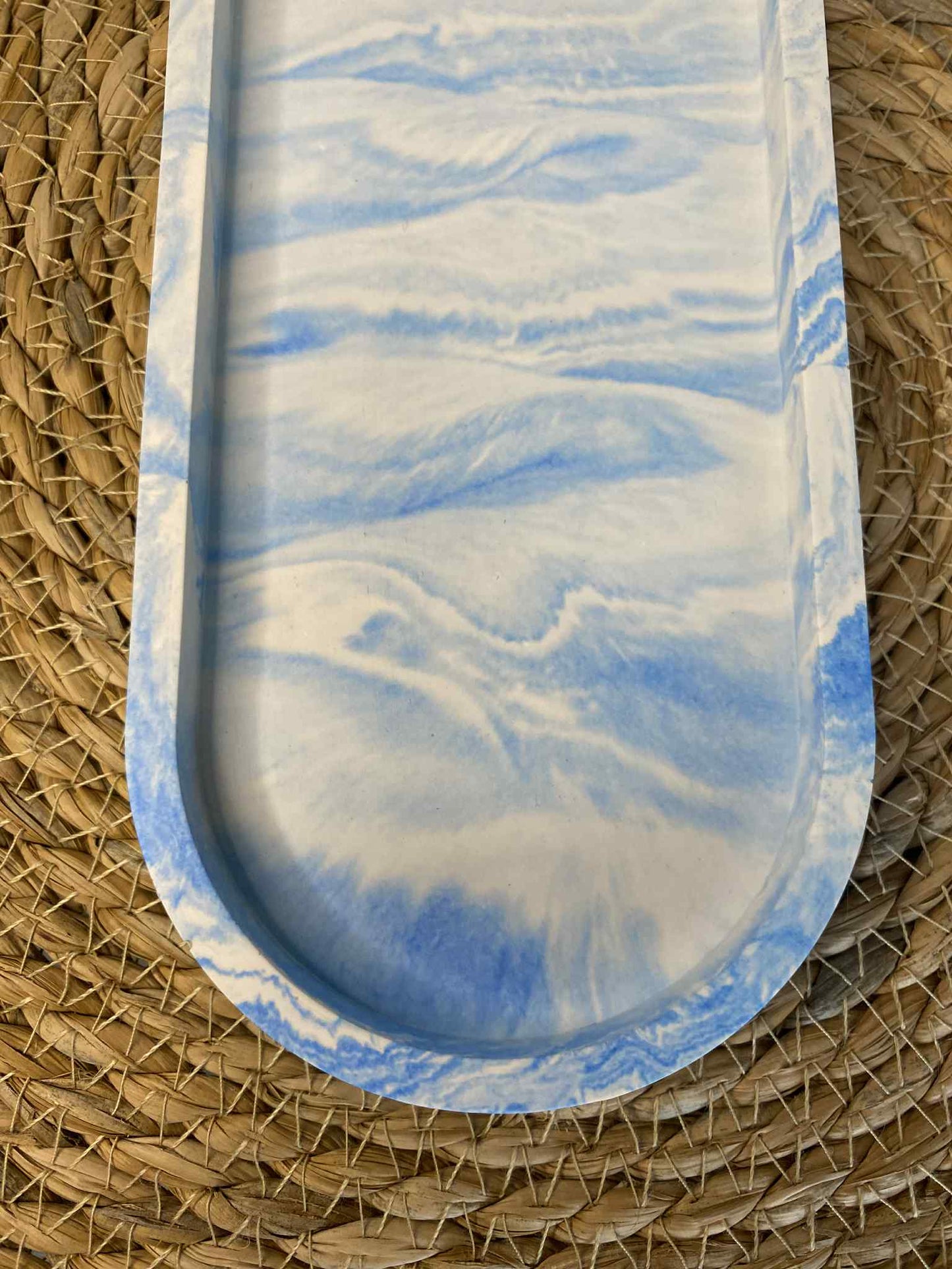 Ilgas padėkliukas (mėlynas)