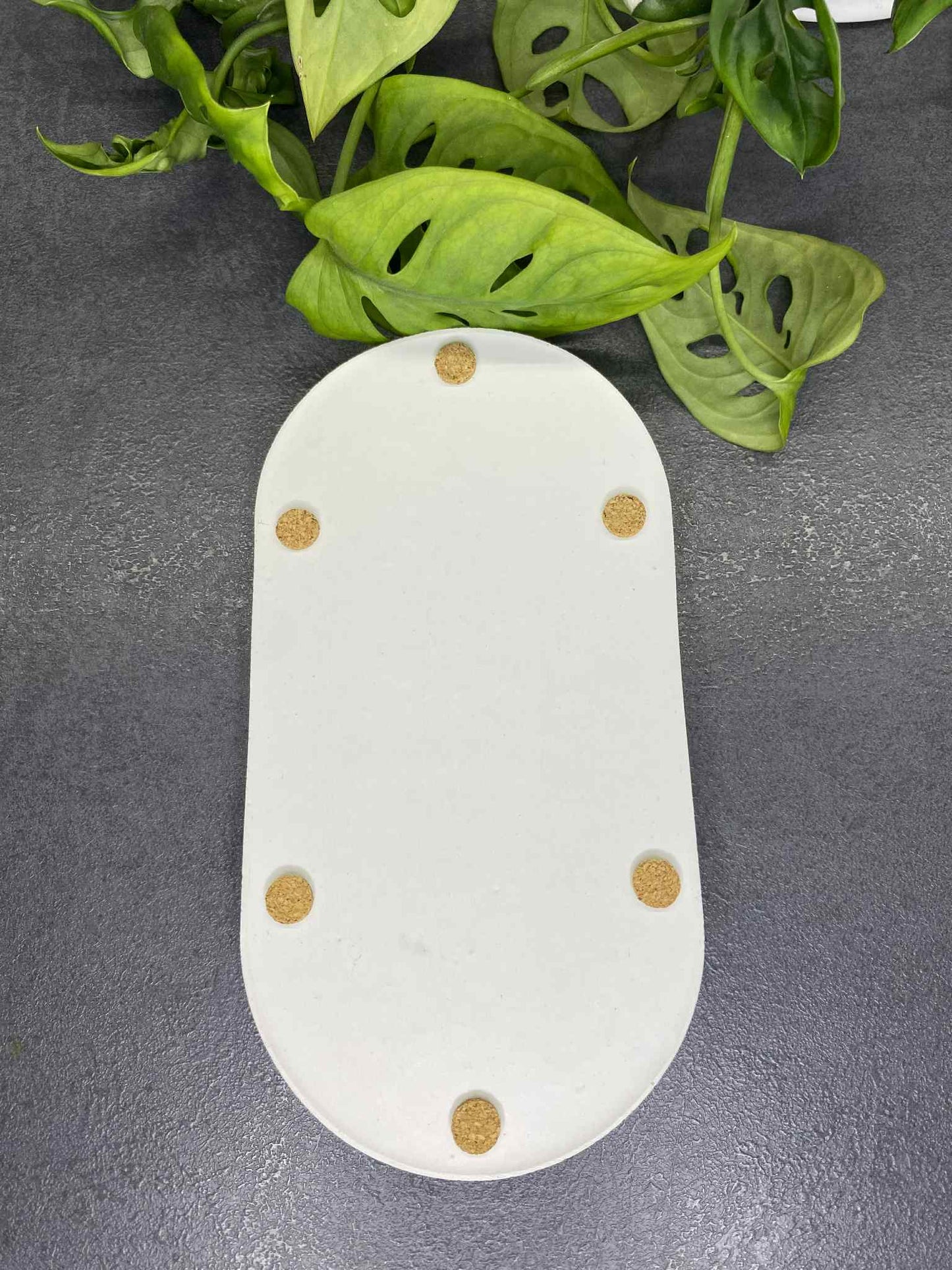 Dviejų dalių padėkliukas (taškeliai)