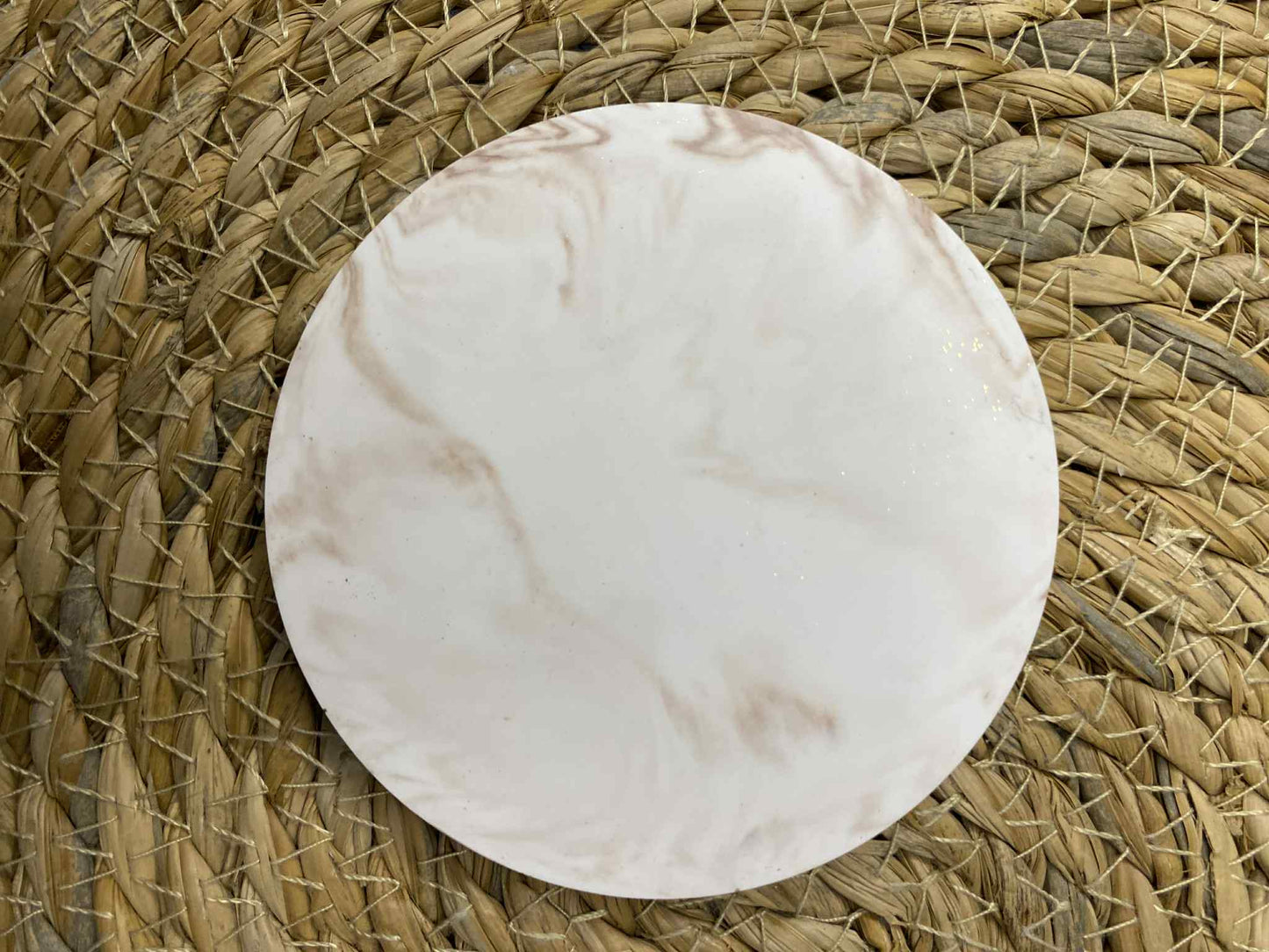 Puodelių padėkliukų rinkinys (švelni ruda)