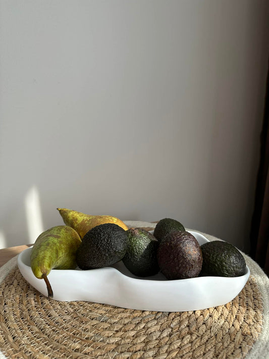 Subtilios formos indas/padėklas (baltas)