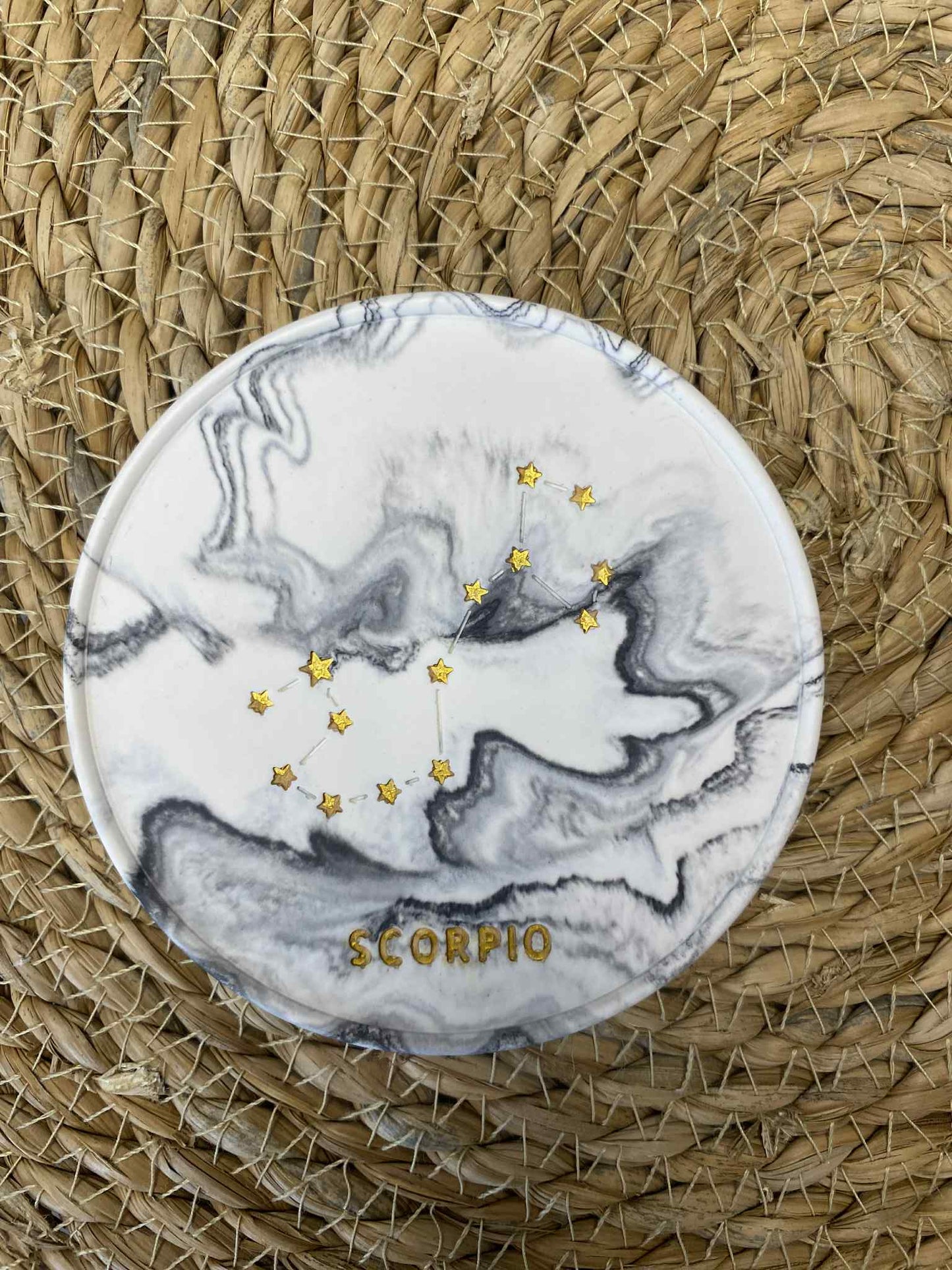 Padėkliukas su Skorpiono žvaigždynu