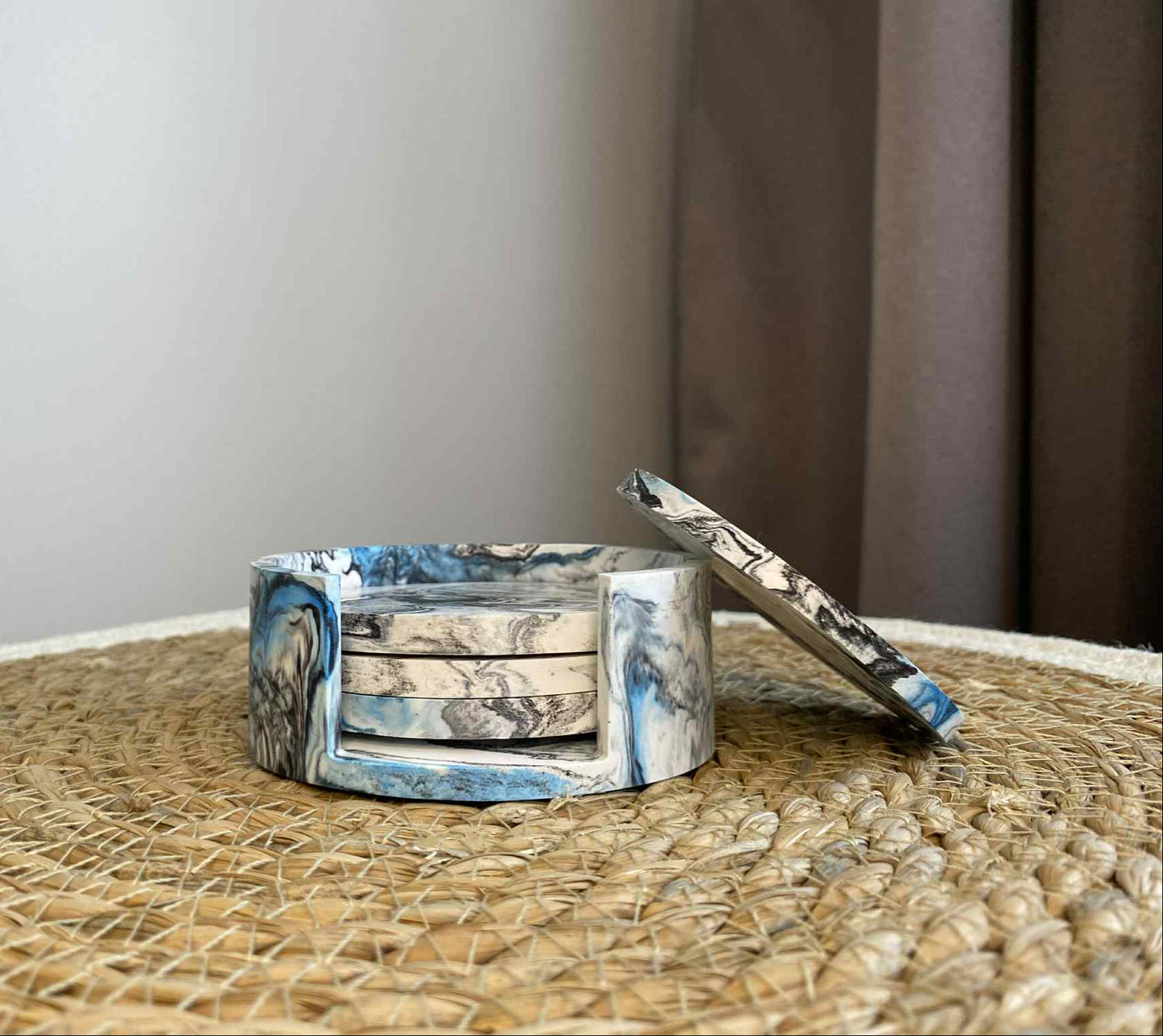 Puodelių padėkliukų rinkinys