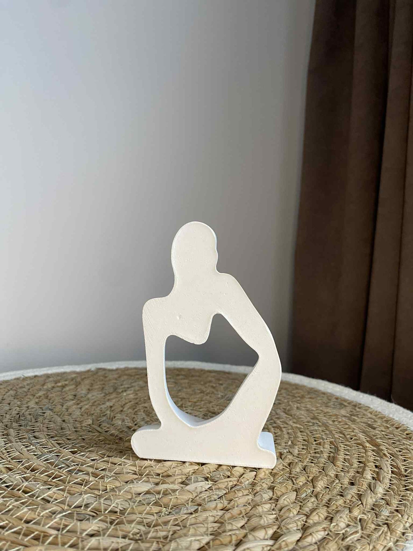 Susimąstęs žmogeliukas 2 modelis (baltas)