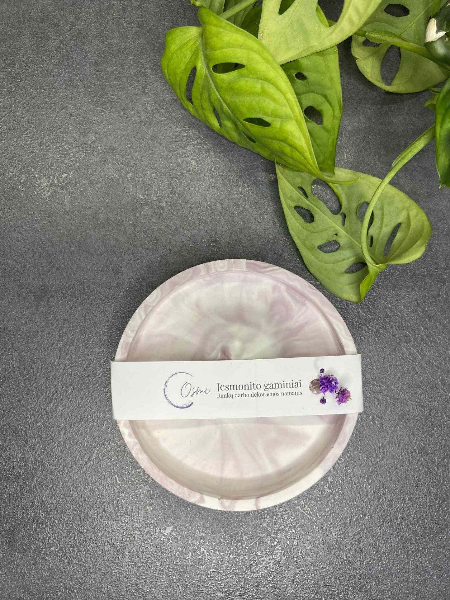 Apvali smilkalinė (švelni violetinė)