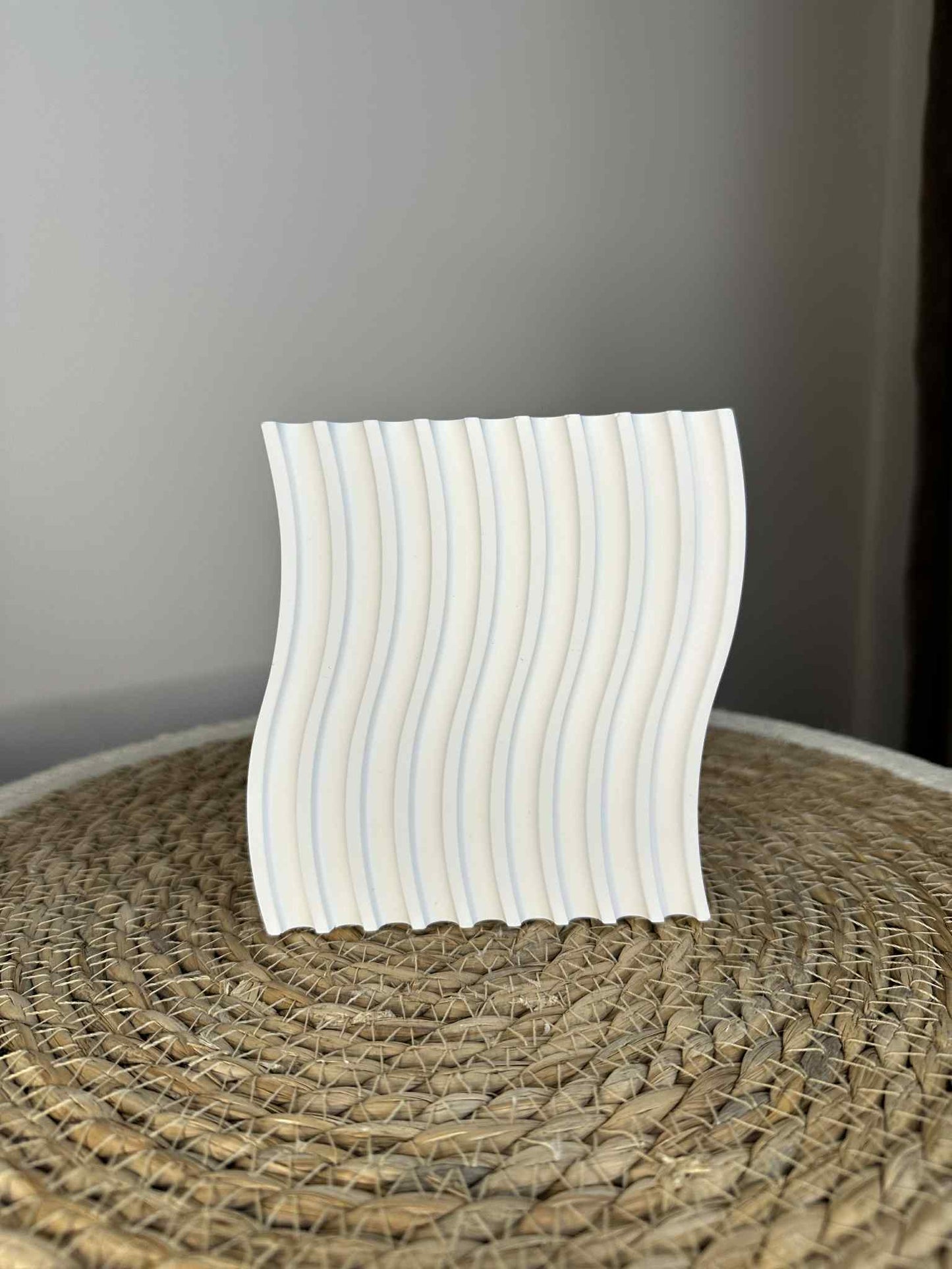 Wellenachterbahn (weiß)