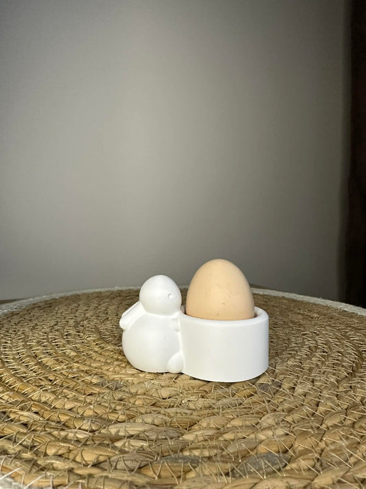 Kiškutis su vieta žvakei / kompozicijai / kiaušiniui