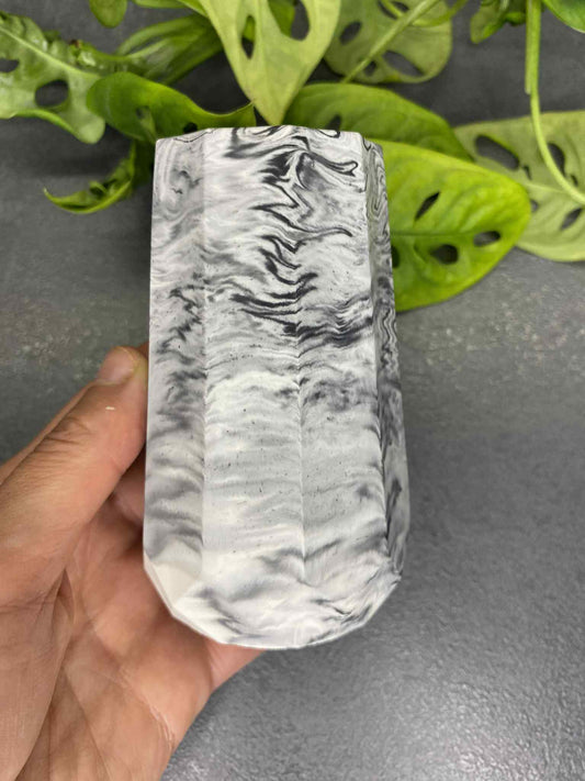 Moderne Vase (schwarz)