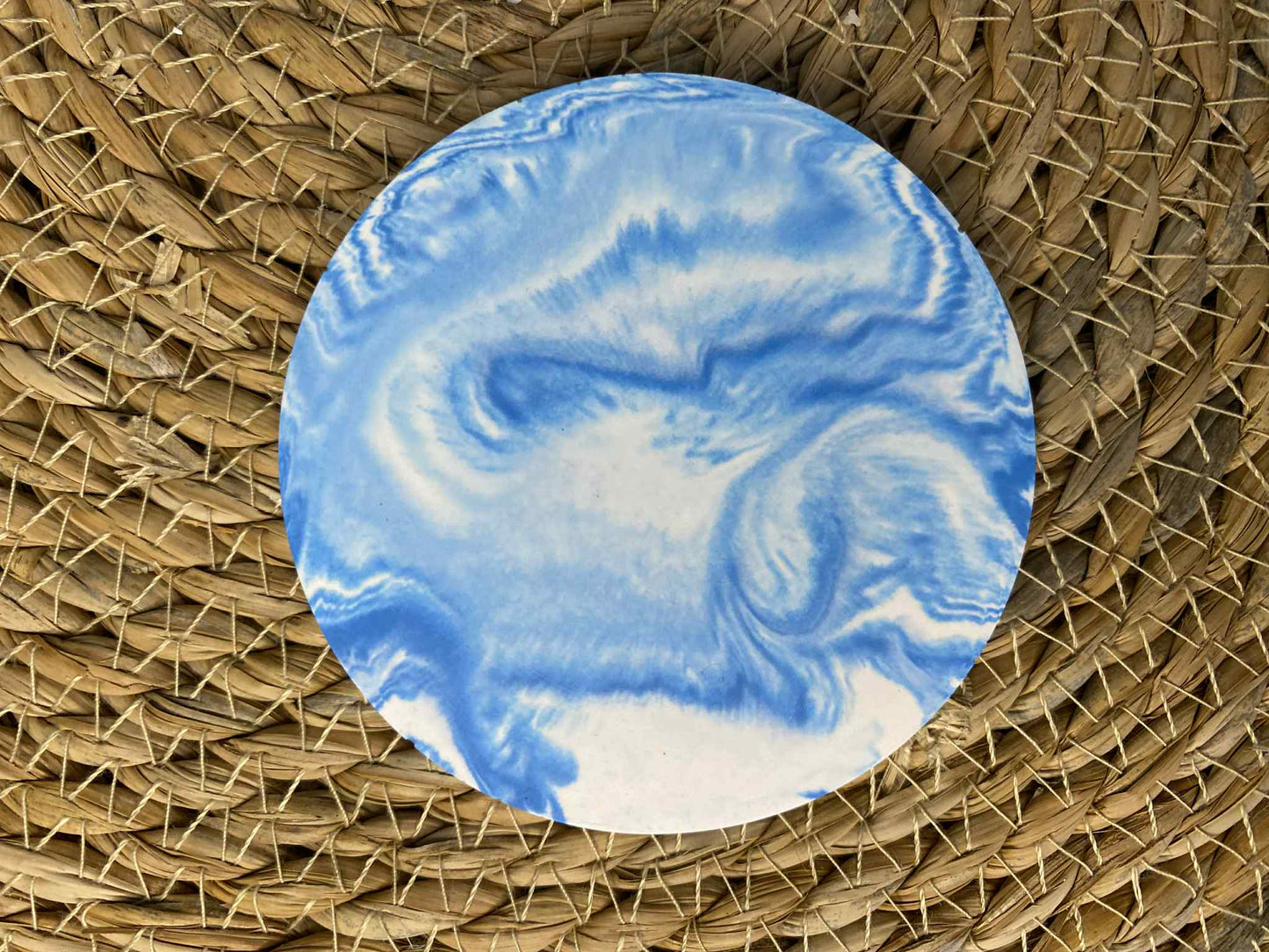 Puodelių padėkliukų rinkinys (mėlynas)