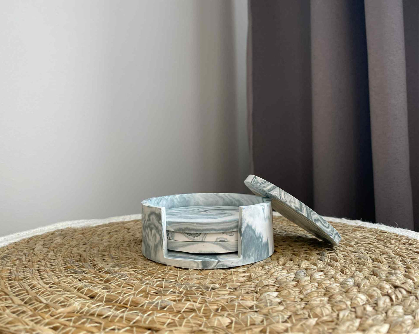 Puodelių padėkliukų rinkinys