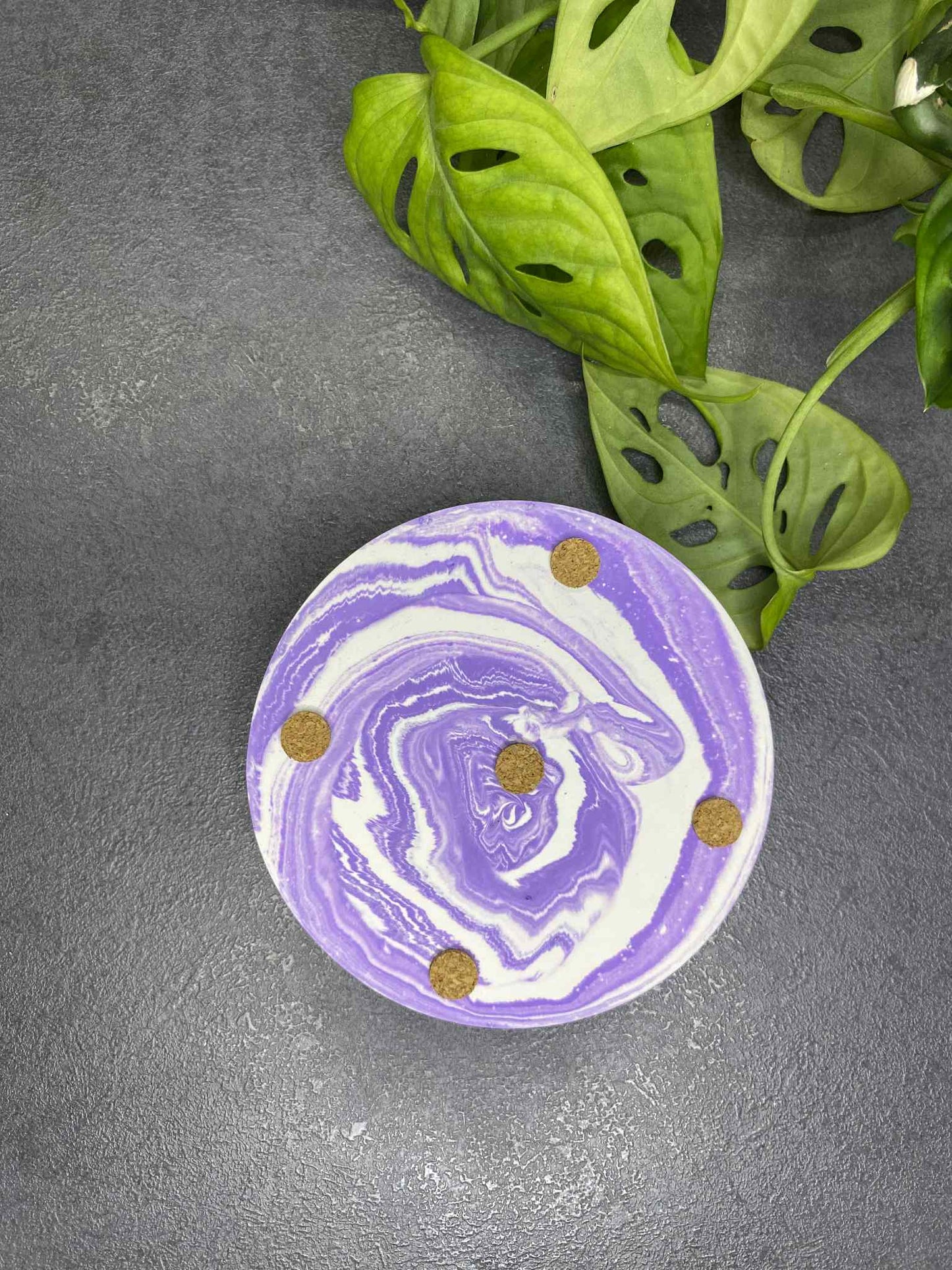 Apvali smilkalinė (violetinė)