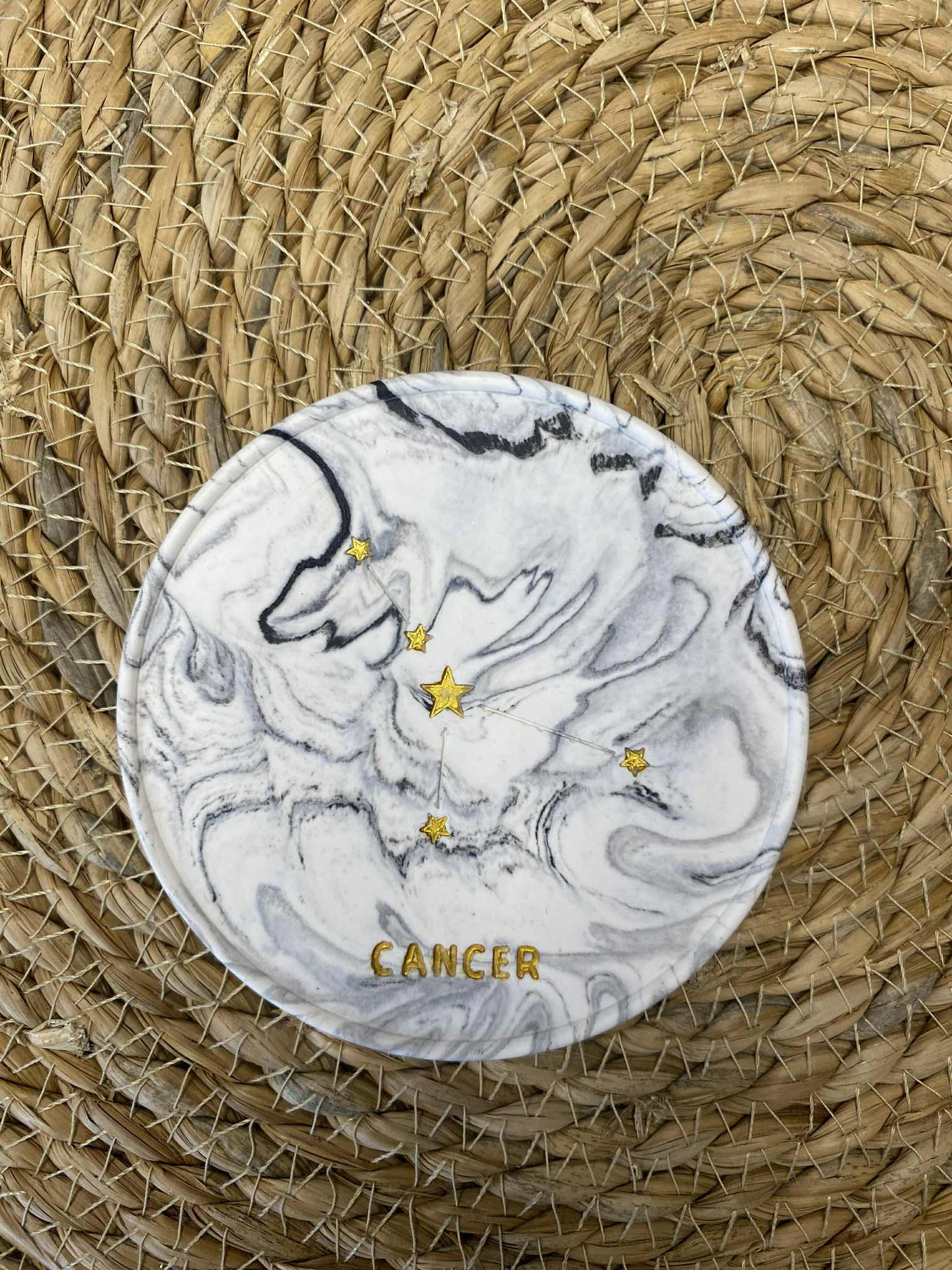 Padėkliukas su Vėžio žvaigždynu