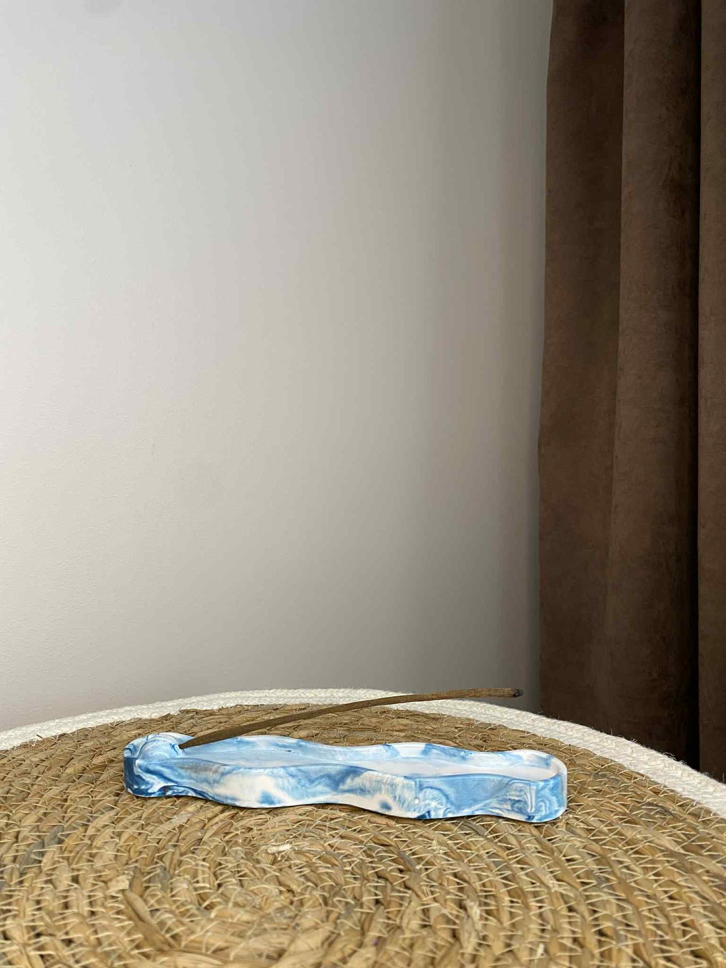 Incense burner (blue)