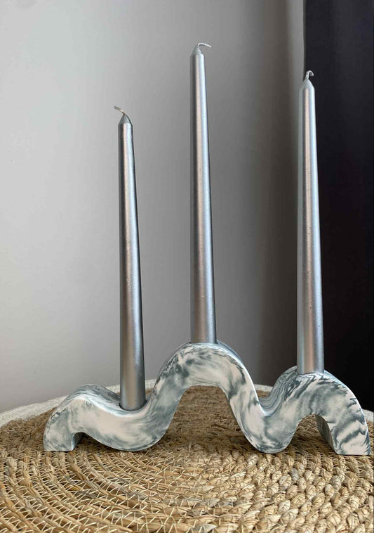 Lenkta žvakidė (žalsva)