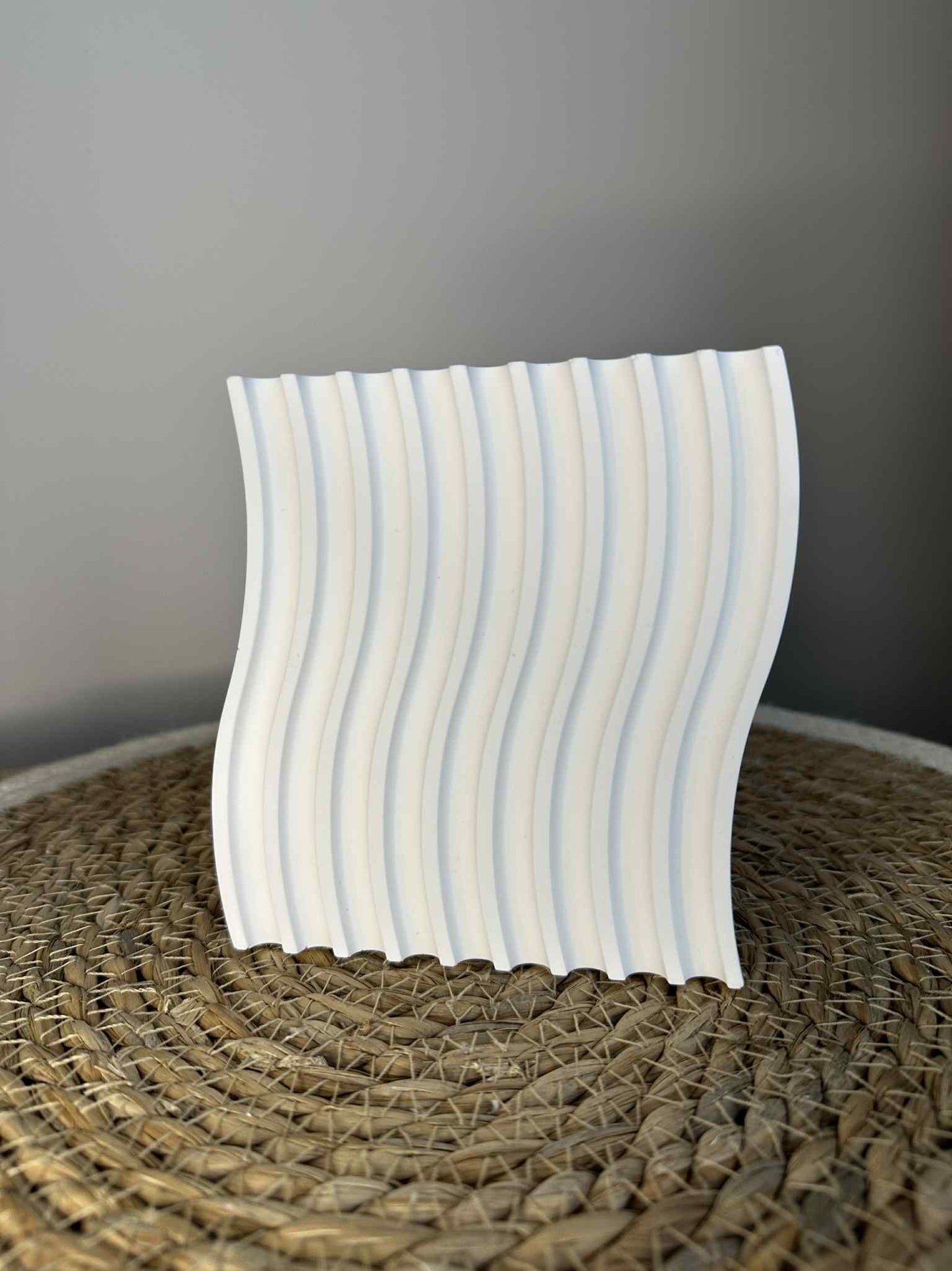 Wellenachterbahn (weiß)