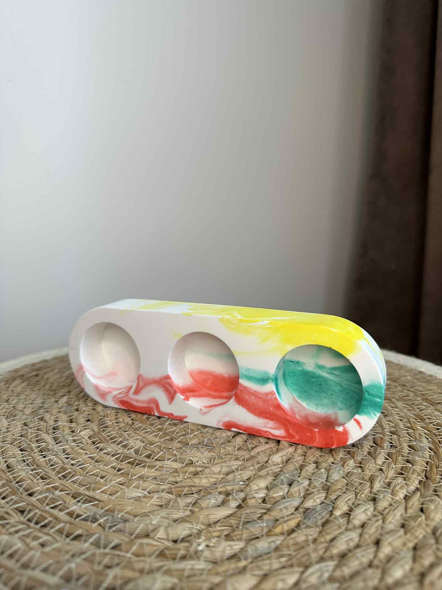 Trijų dalių žvakidė (Lietuvos trispalvė)