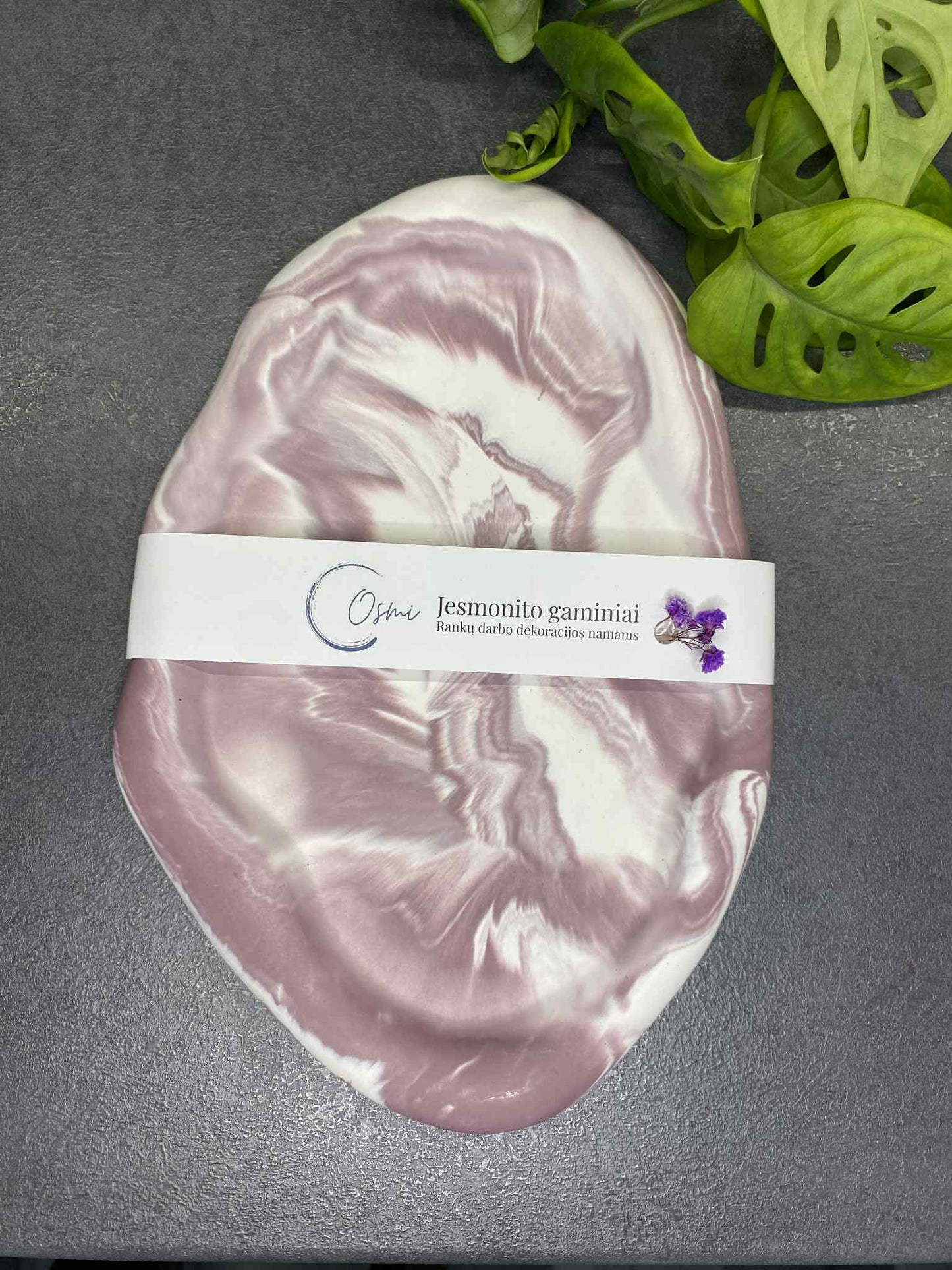 Debesėlio formos padėkliukas (violetinis)