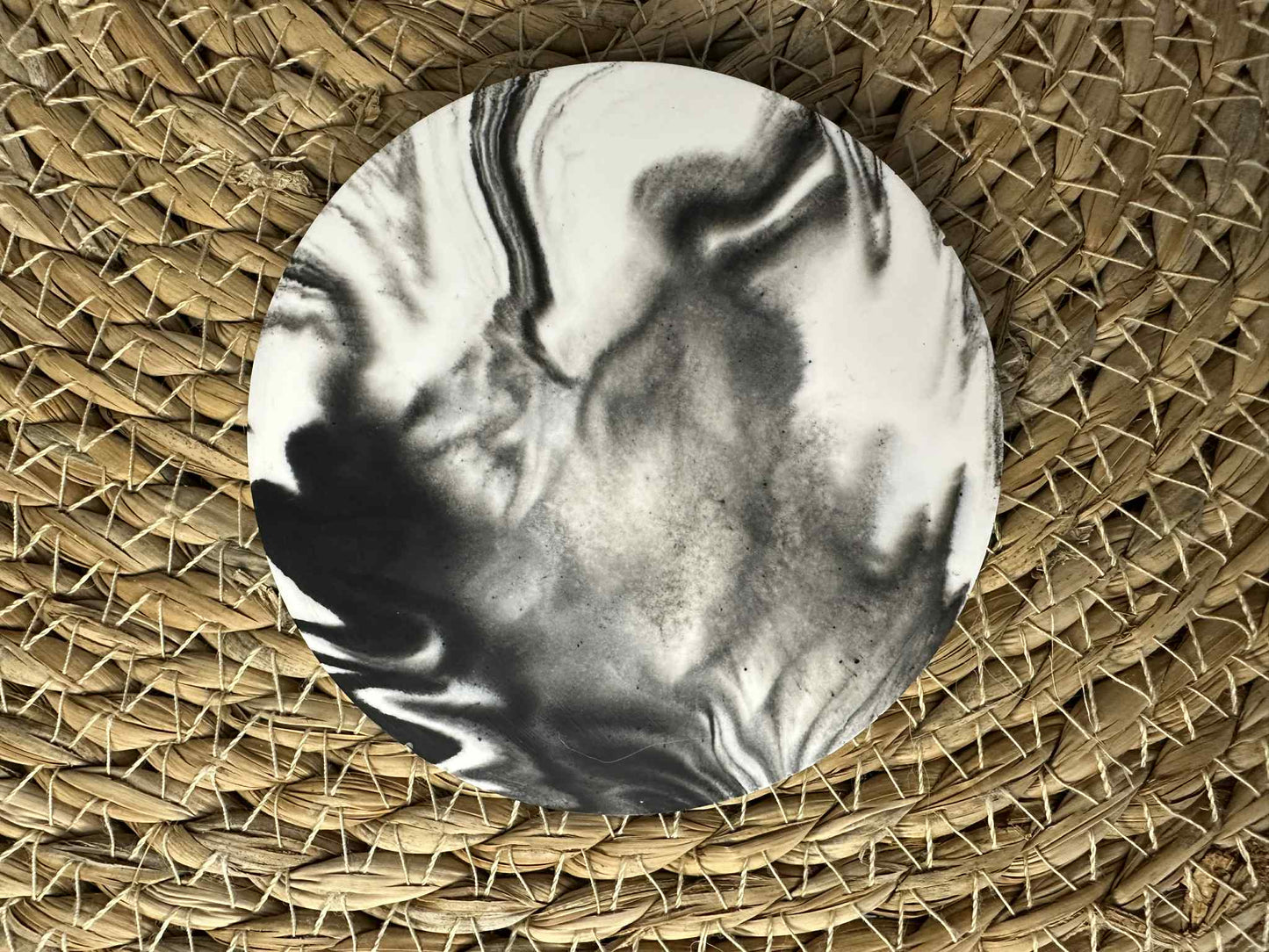 Set Untersetzer (schwarz)