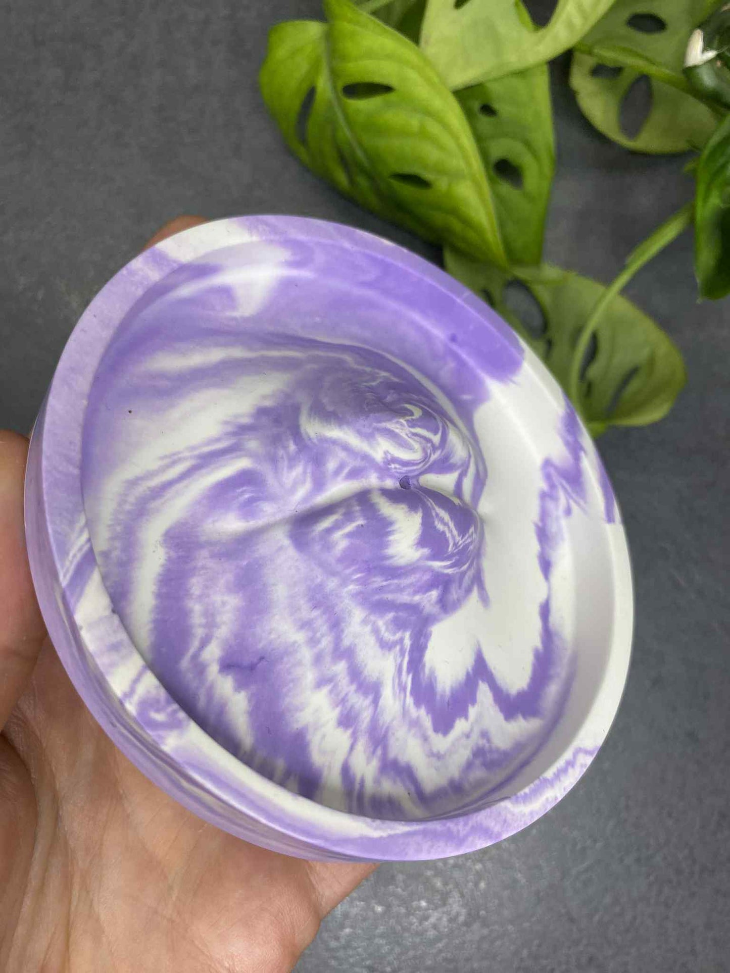 Apvali smilkalinė (violetinė)