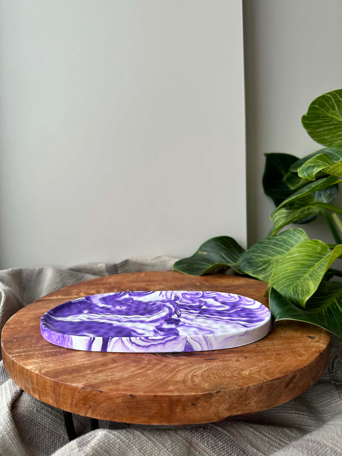 Padėkliukas bangelės (violetinė)