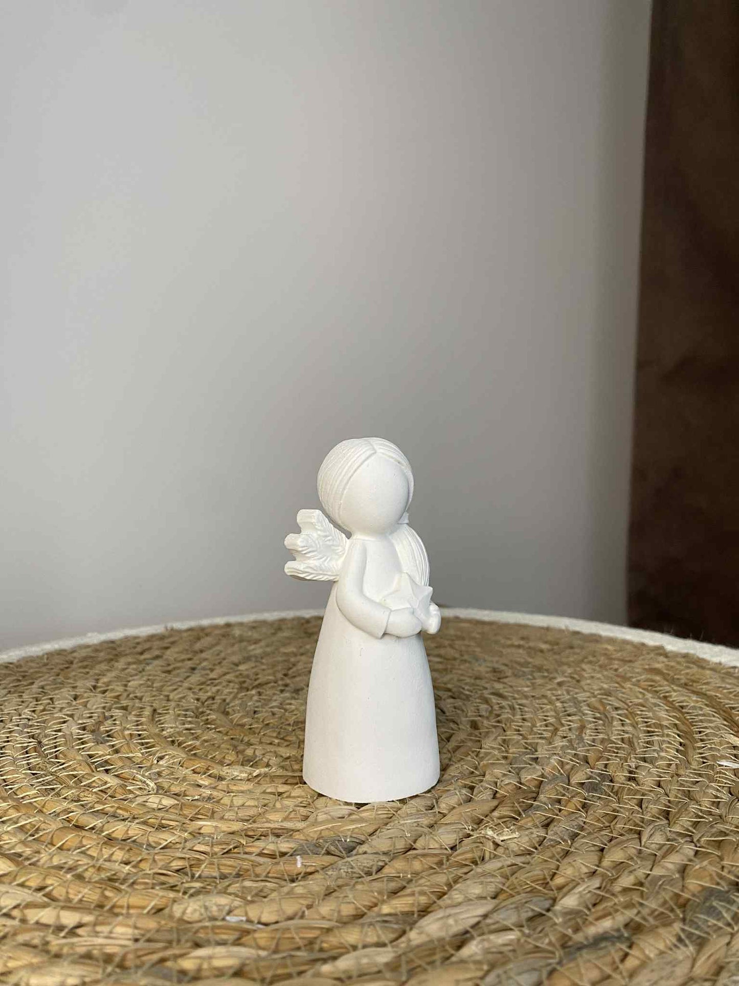 Angeliukas su žvaigždute (baltas)