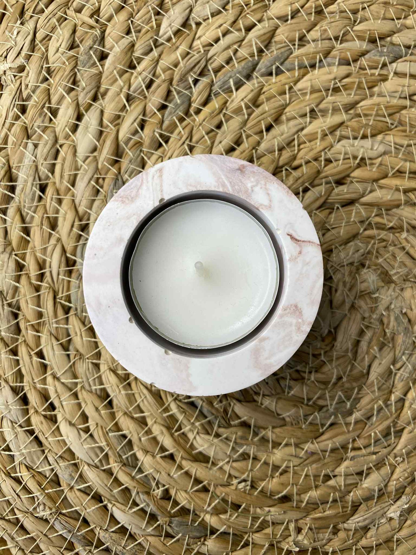 One-piece candlestick (mild cocoa)