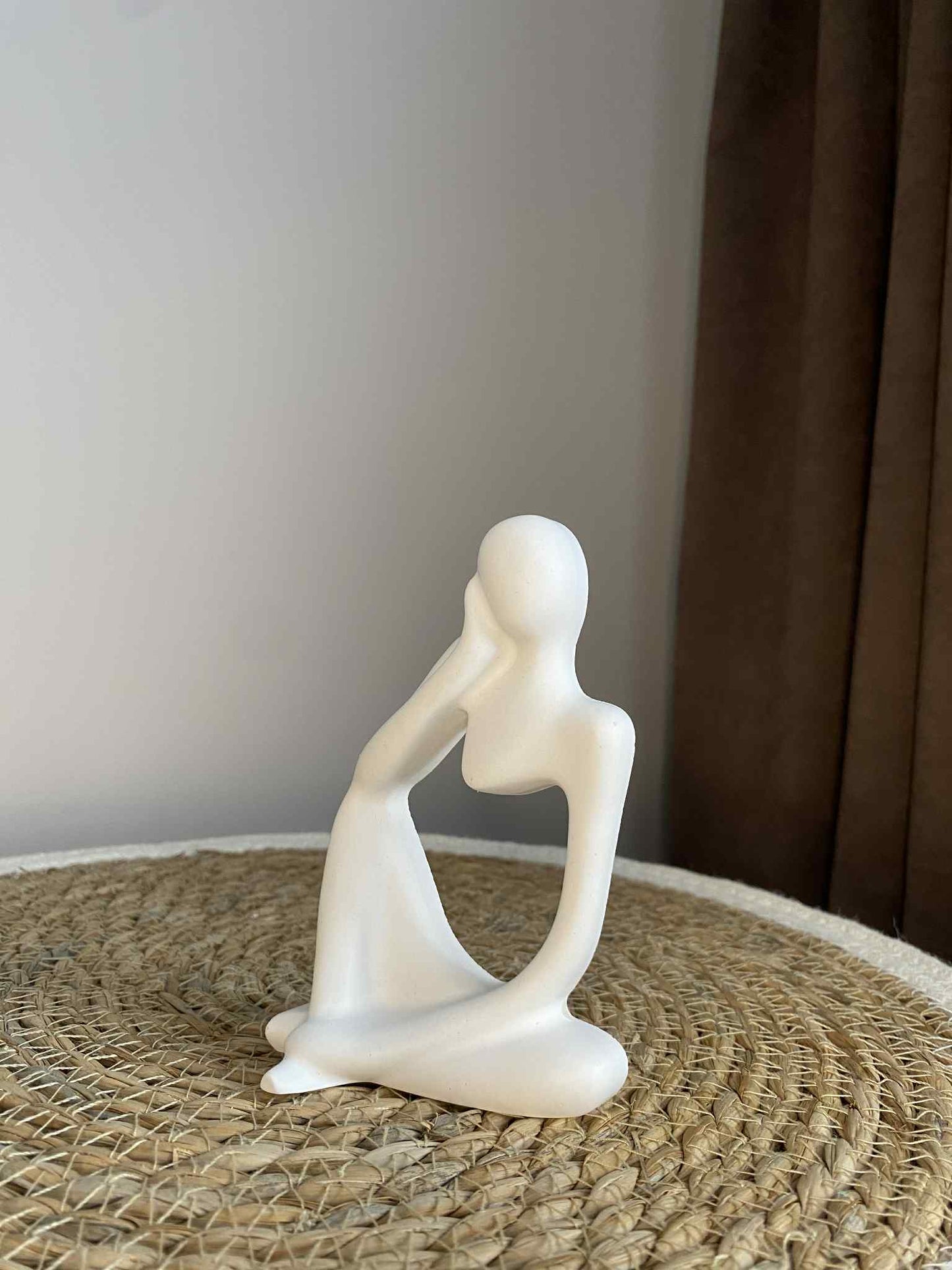 Susimąstęs žmogeliukas 2 modelis (baltas)