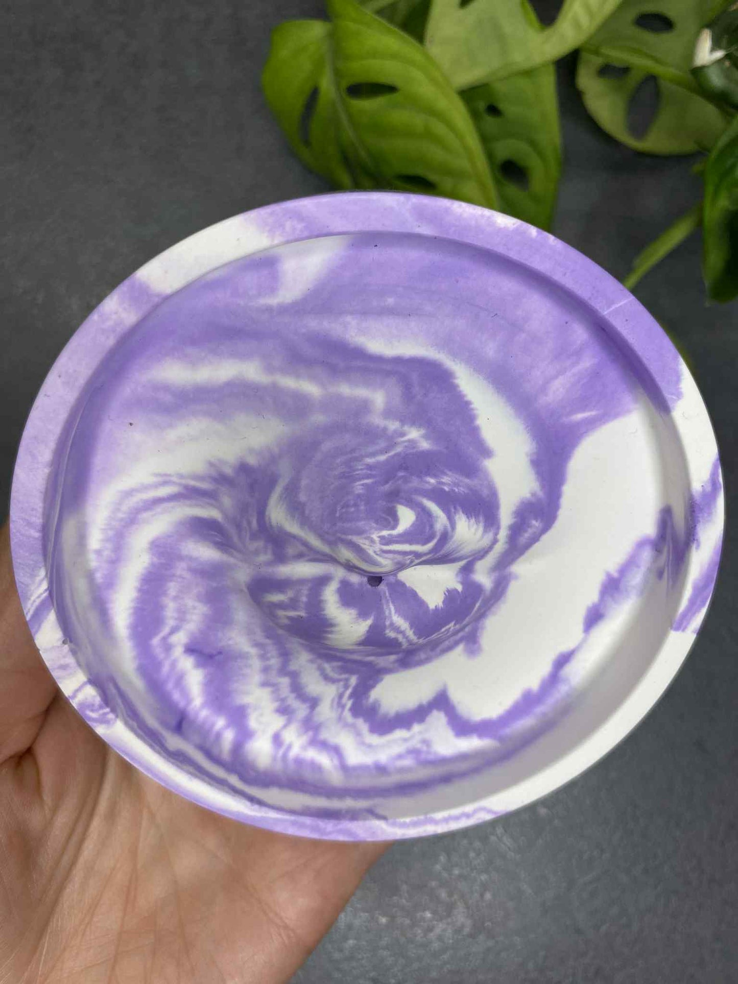 Apvali smilkalinė (violetinė)