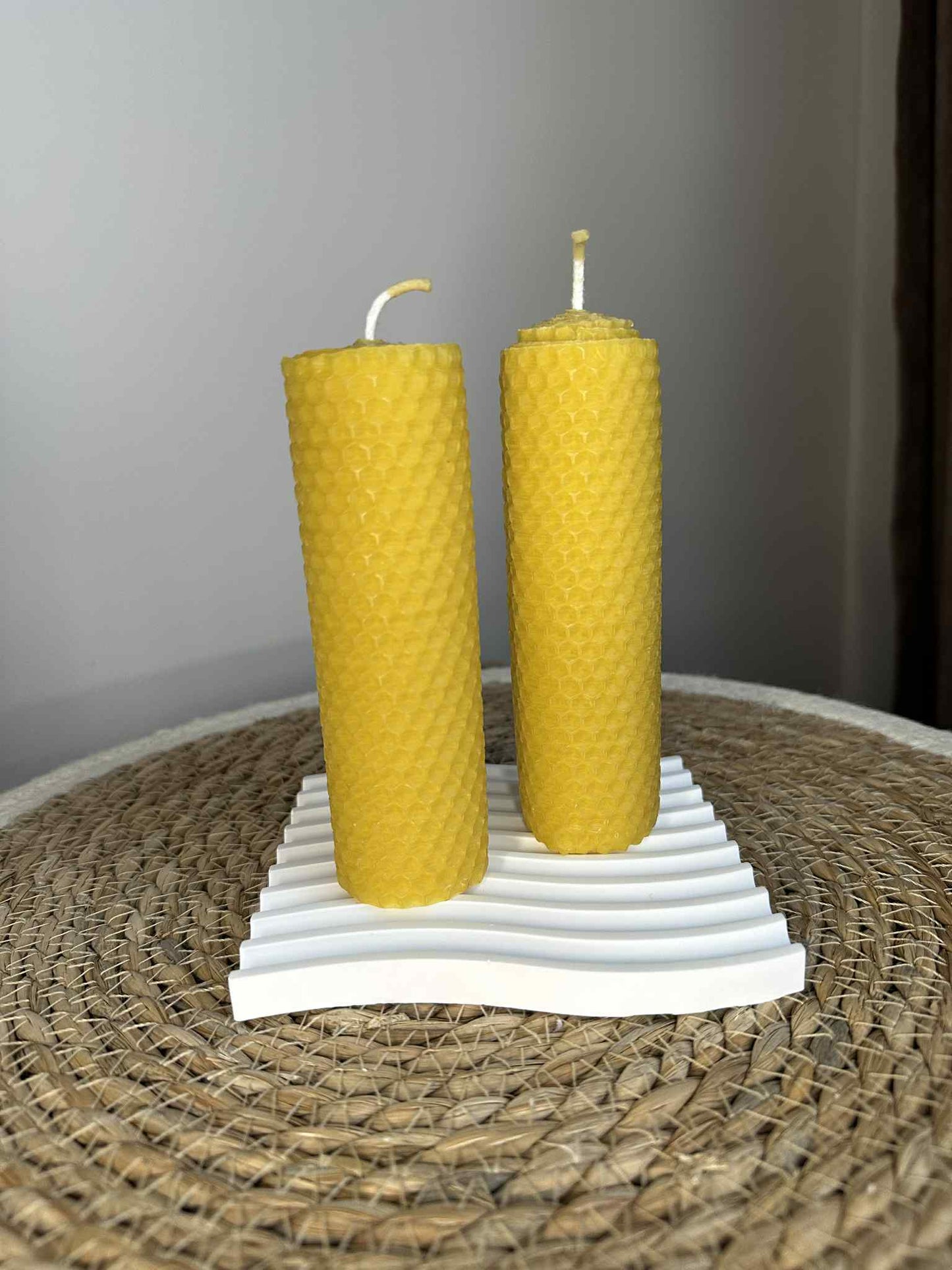 Wellenachterbahn (weiß)