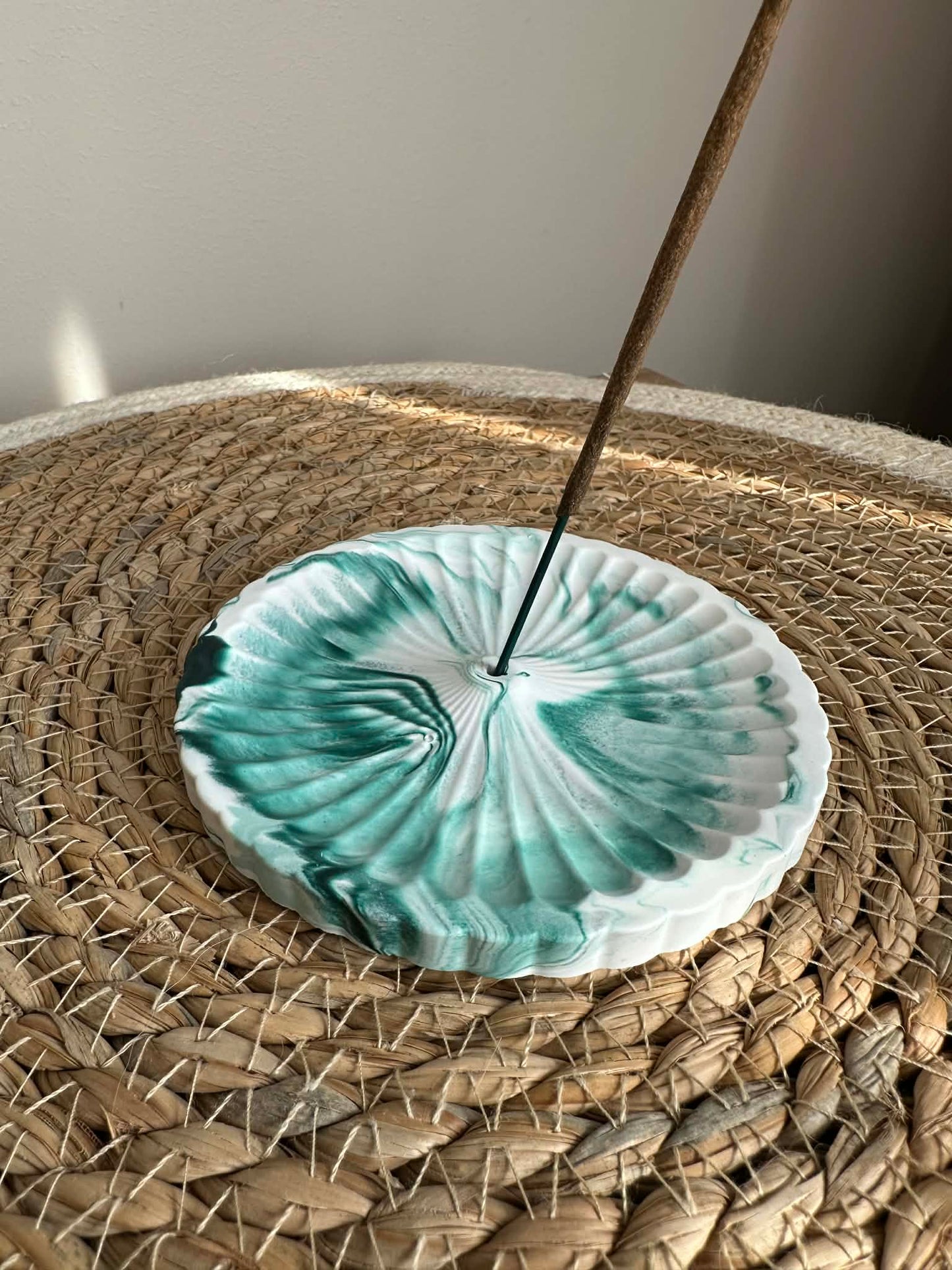 Apvali smilkalinė (žalia)