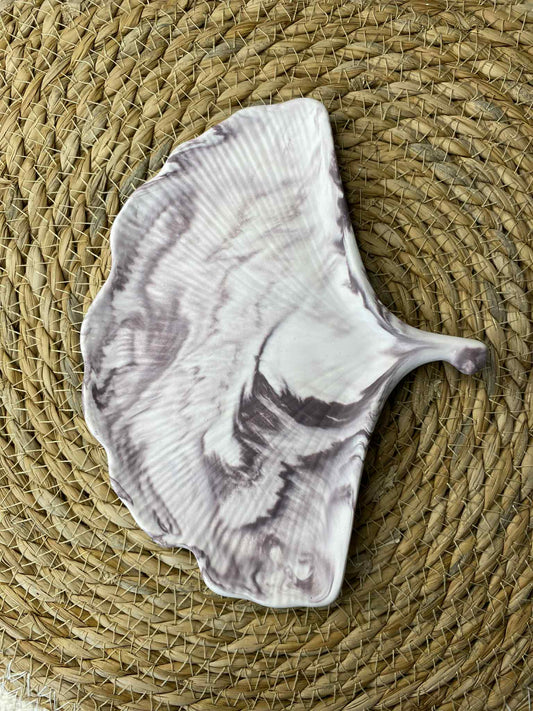 Ginkmedžio lapo padėkliukas (violetinis)