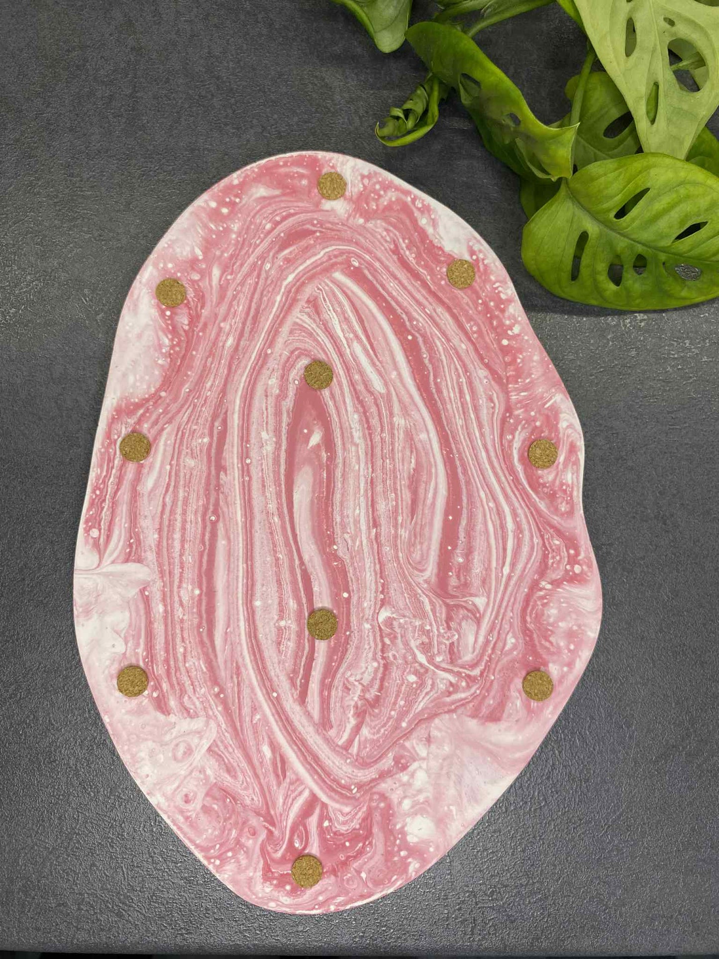 Debesėlio formos padėkliukas (rožinis)