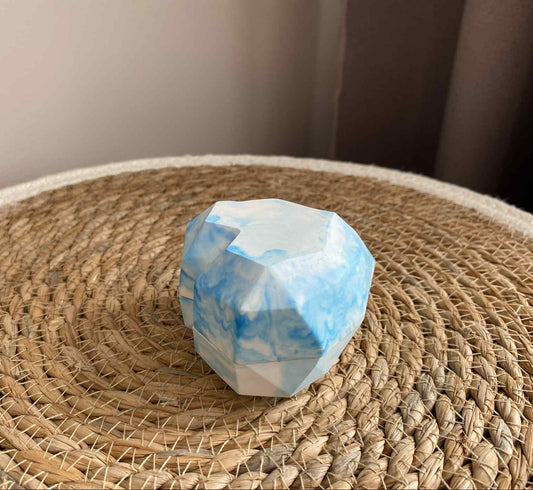 Širdelės formos dėžutė (mėlyna)