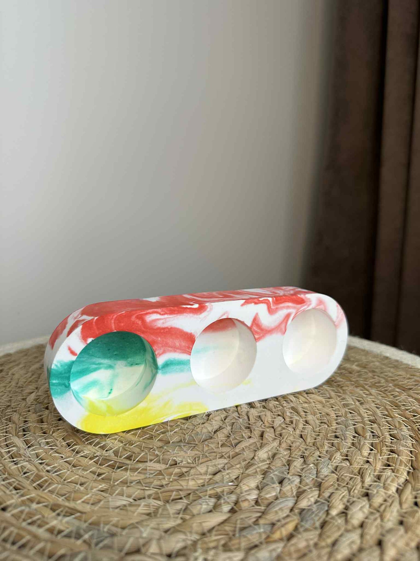 Trijų dalių žvakidė (Lietuvos trispalvė)