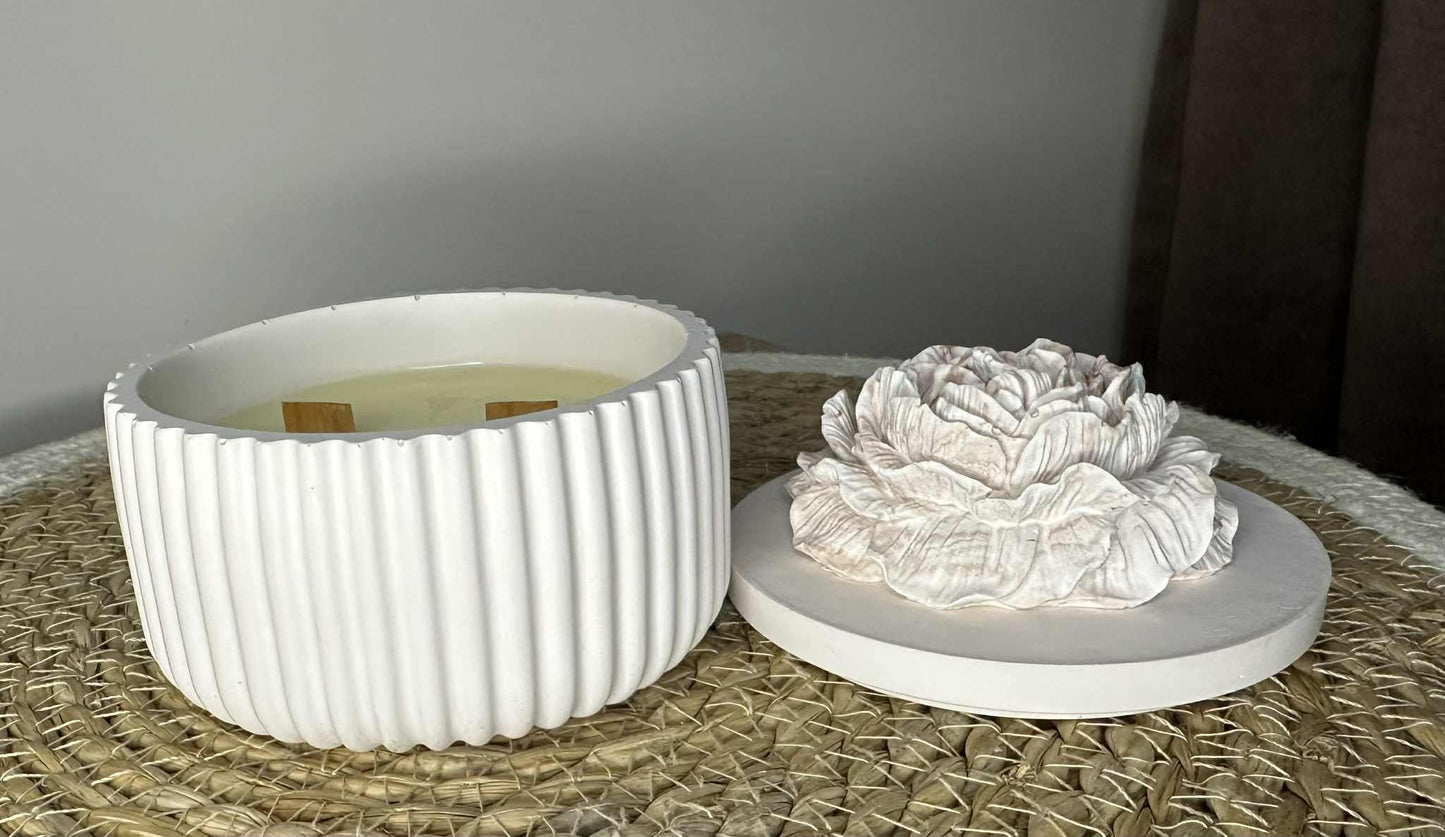 Didelė jesmonito žvakė „Bijūnas“