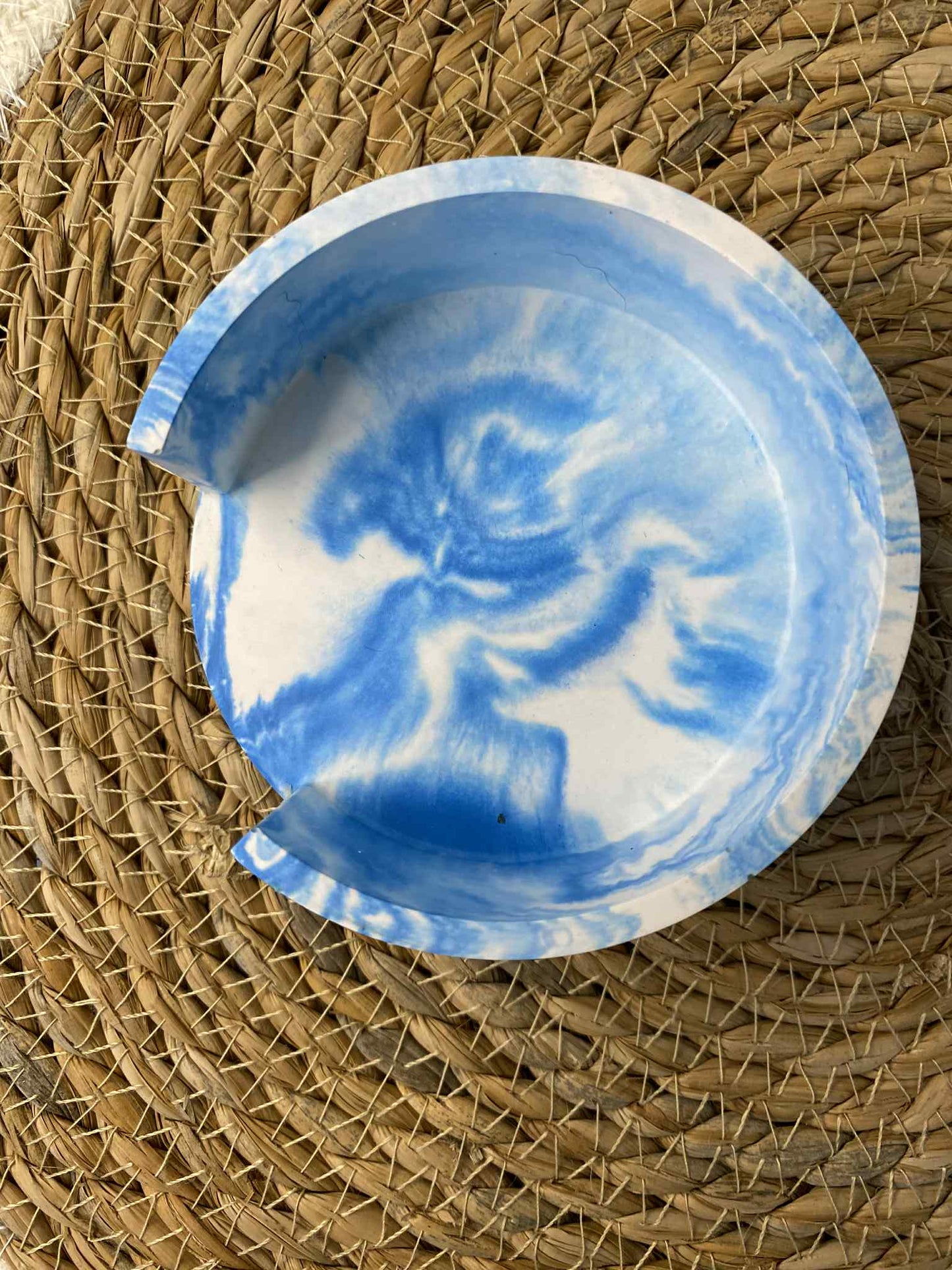 Puodelių padėkliukų rinkinys (mėlynas)