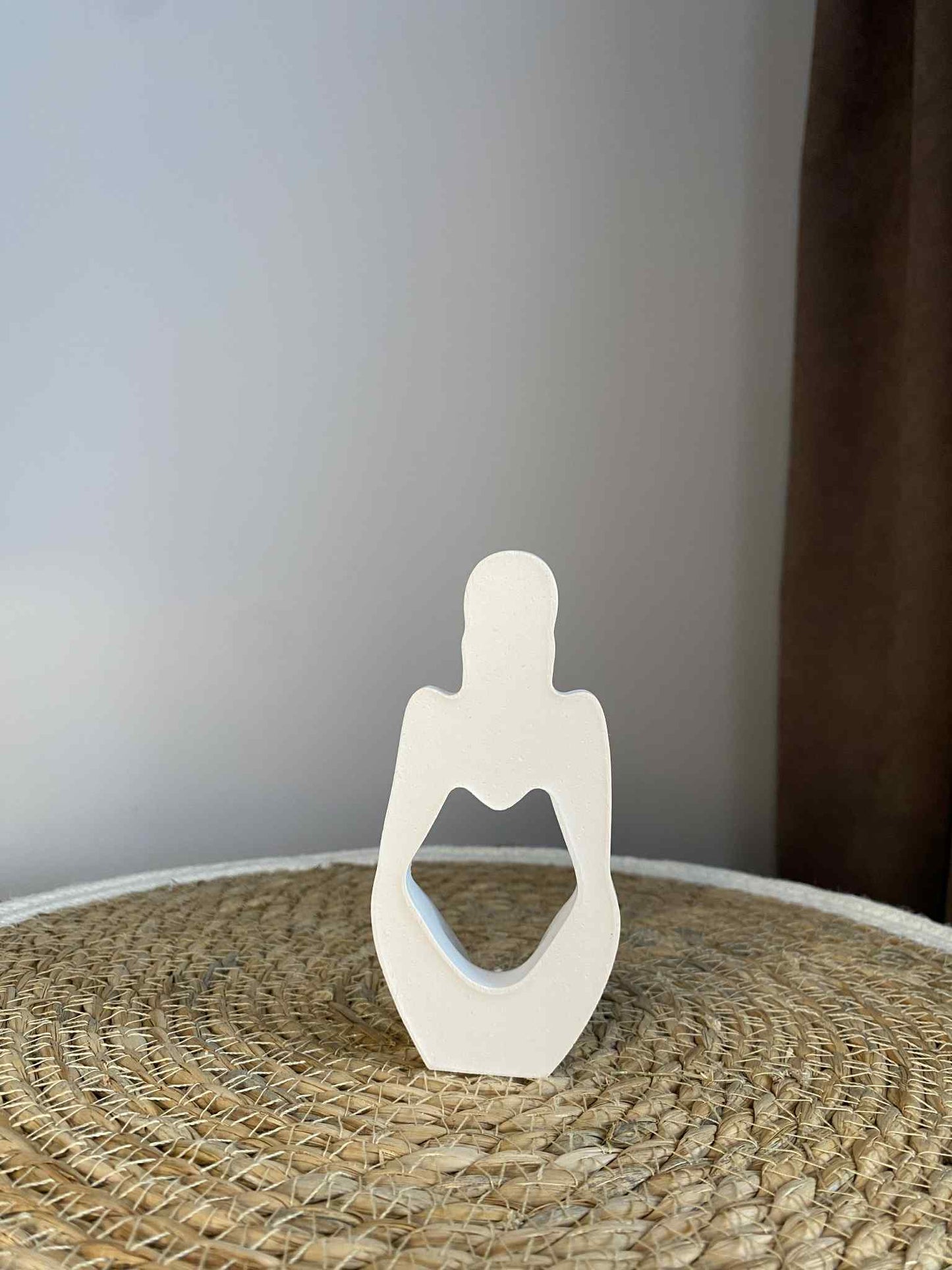 Susimąstęs žmogeliukas modelis 1 (baltas)