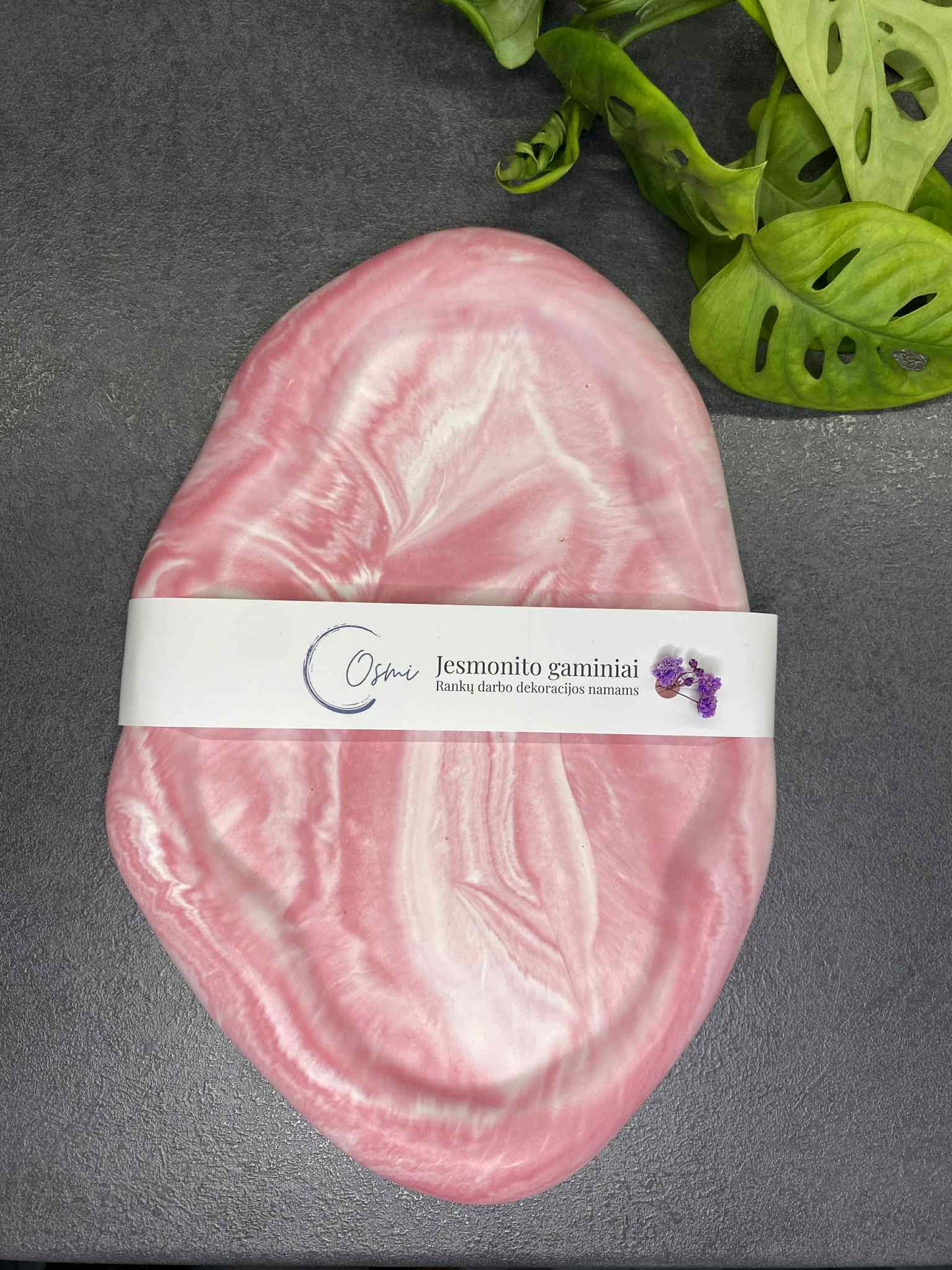 Debesėlio formos padėkliukas (rožinis)