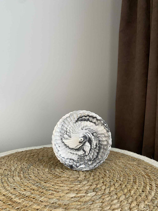 Apvali smilkalinė (juoda)