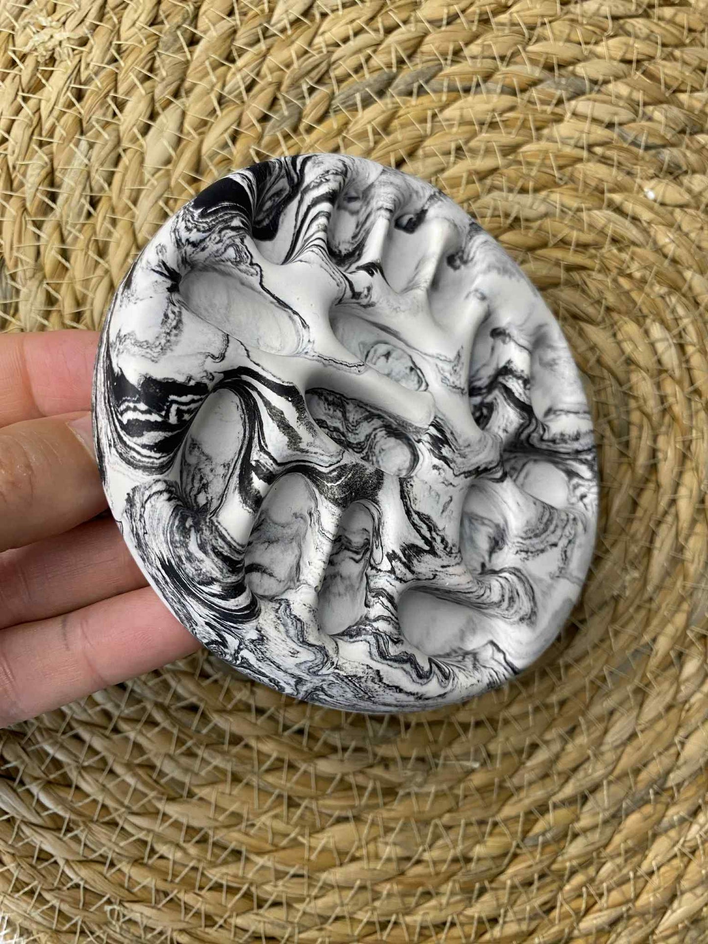 Žiedų dėklas (juodas)