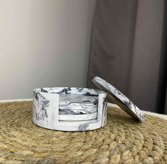 Puodelių padėkliukų rinkinys