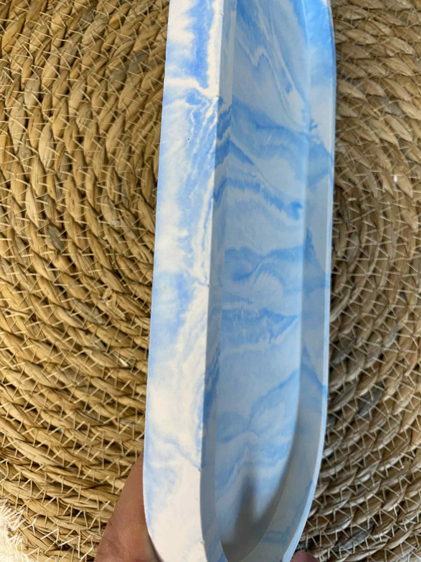 Ilgas padėkliukas (mėlynas)