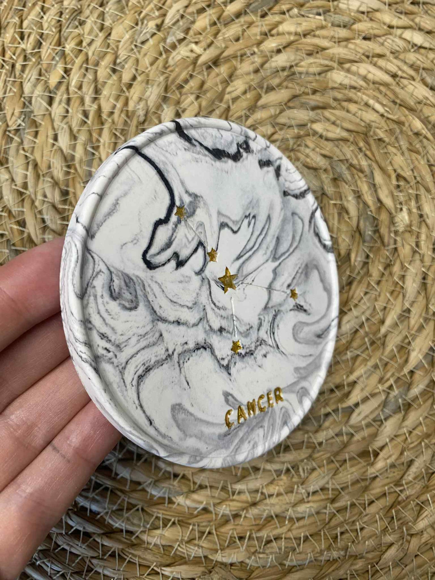 Padėkliukas su Vėžio žvaigždynu