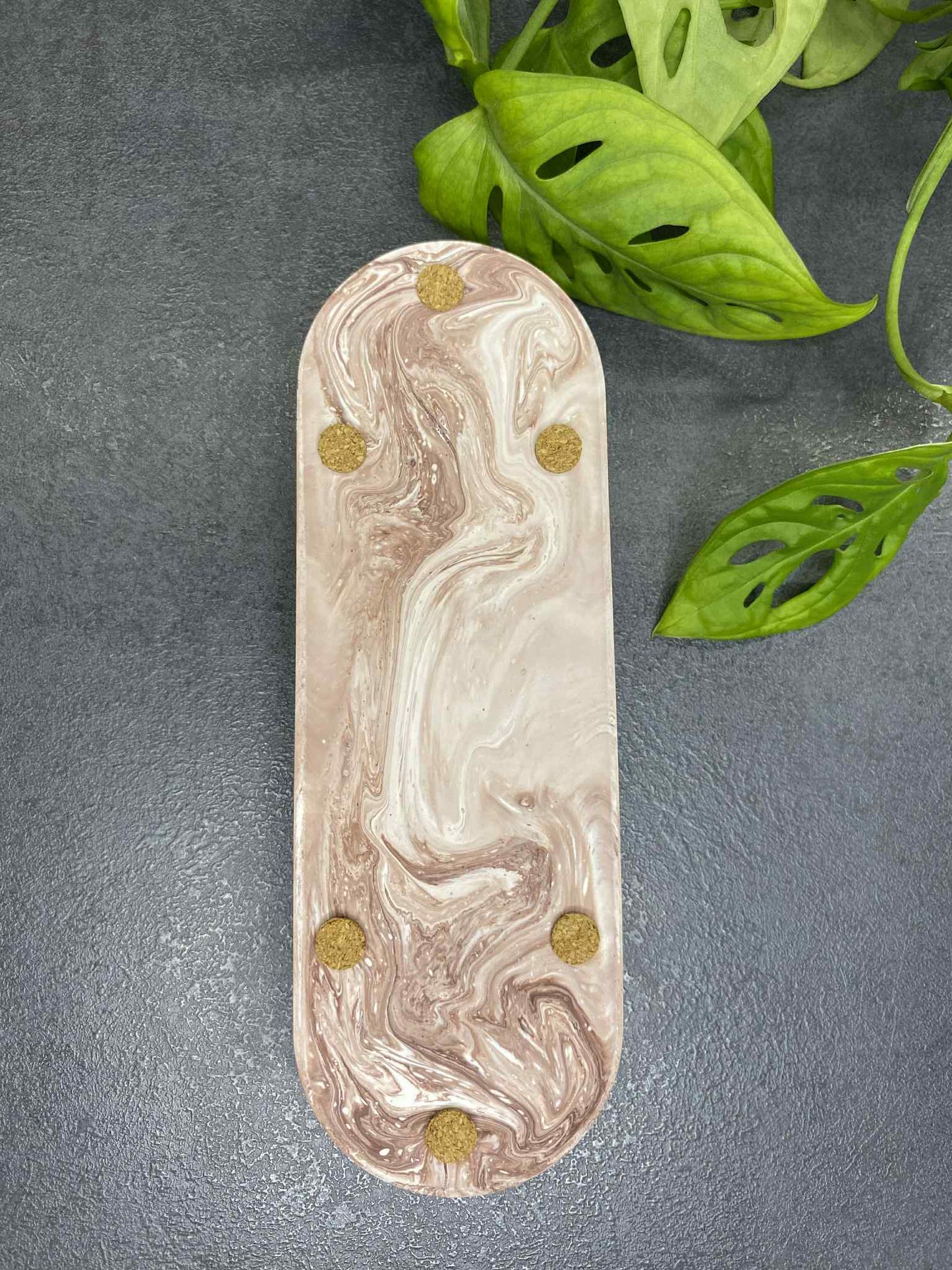 Three-piece candlestick (mild cocoa)