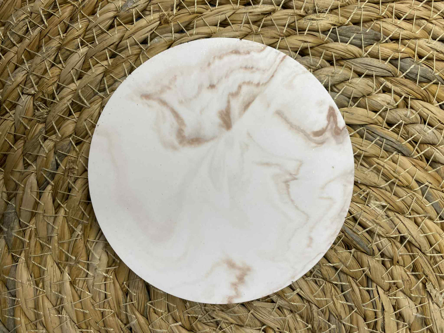 Puodelių padėkliukų rinkinys (švelni ruda)