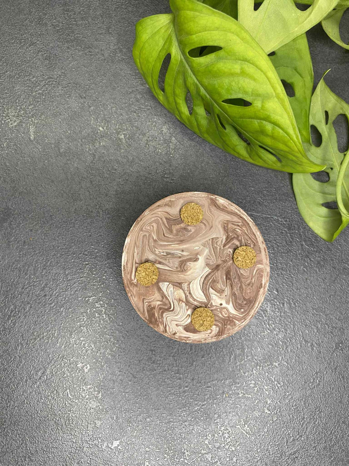 One-piece candlestick (cocoa)