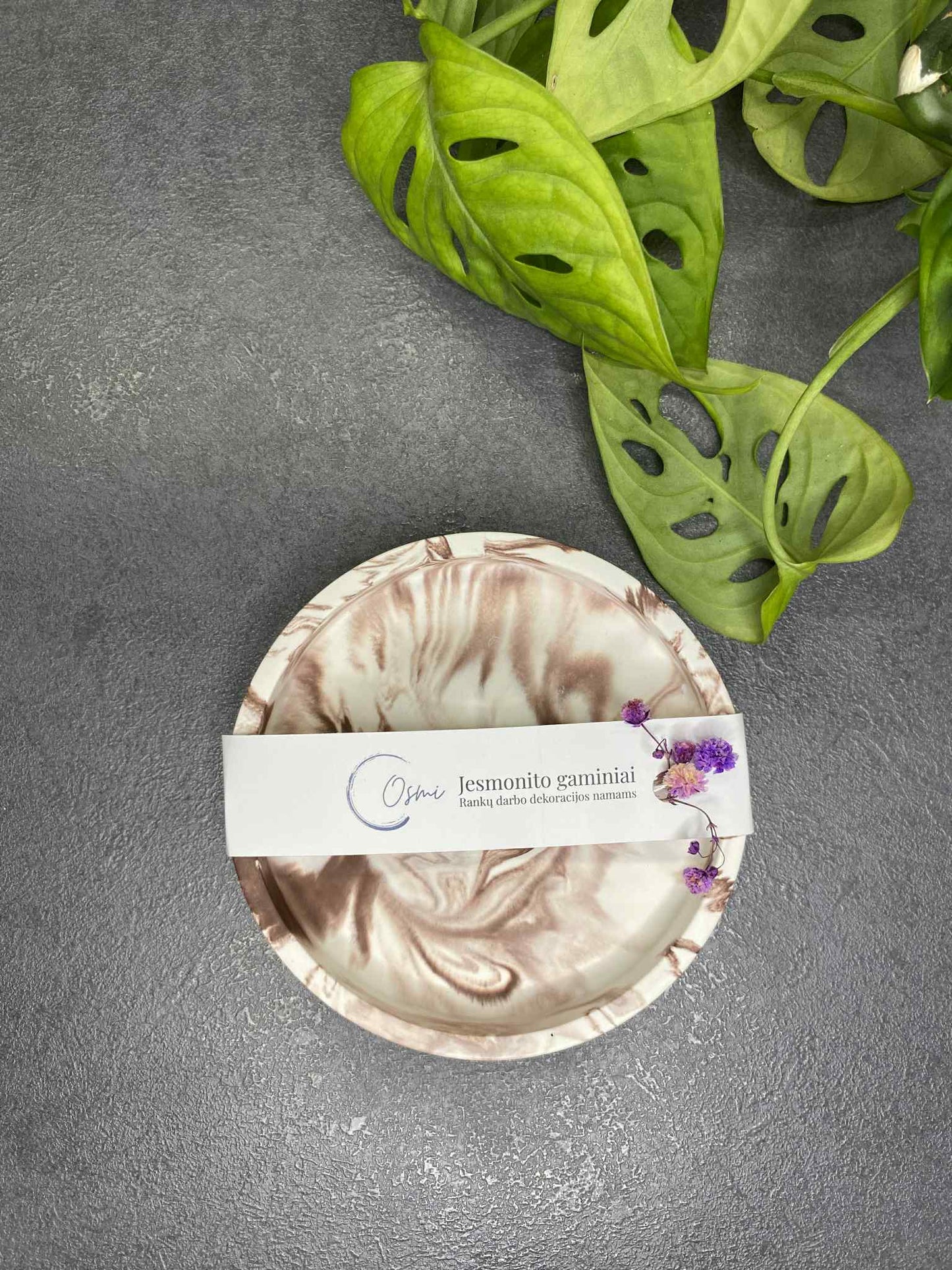 Apvali smilkalinė (ruda)