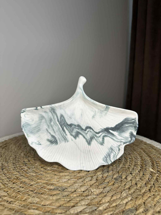 Ginkmedžio lapo padėkliukas (moderni žalia)