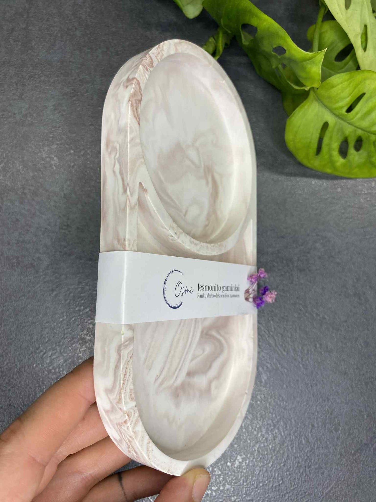 Dviejų dalių padėkliukas (švelni kakava)