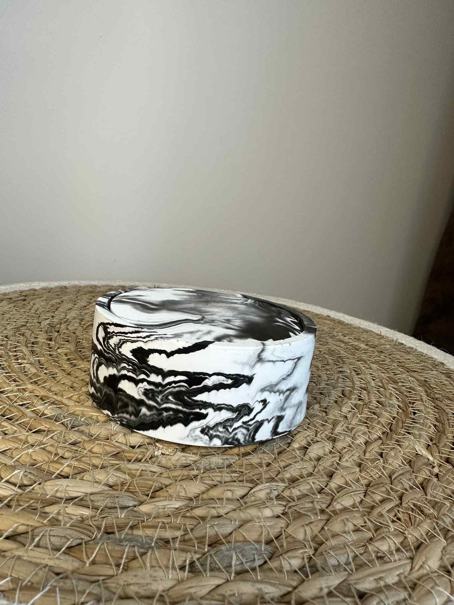 Set Untersetzer (schwarz)