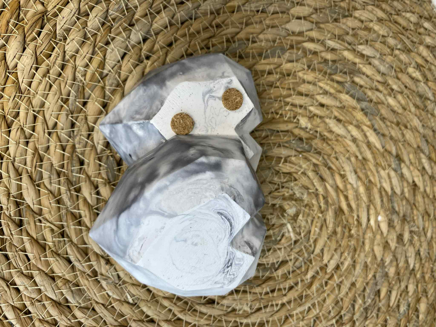 Širdelės formos dėžutė (pilka)